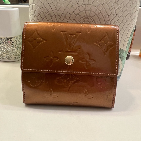 COPY - Louis Vuitton Monogram Vernis Porte Mannaie Billets Cartes Wallet AUTHEN… - Picture 10 of 14